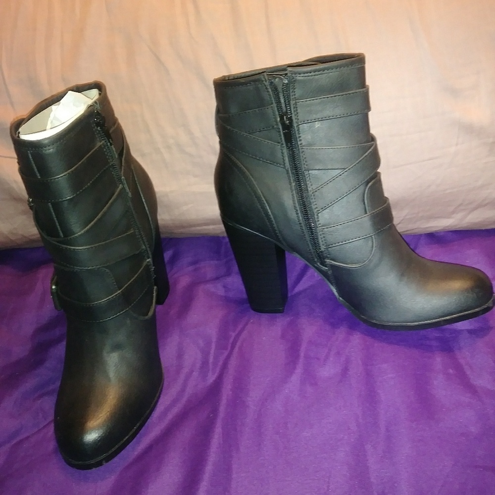 Black booties